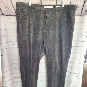 Jones New York Lexington Animal Print Jeans